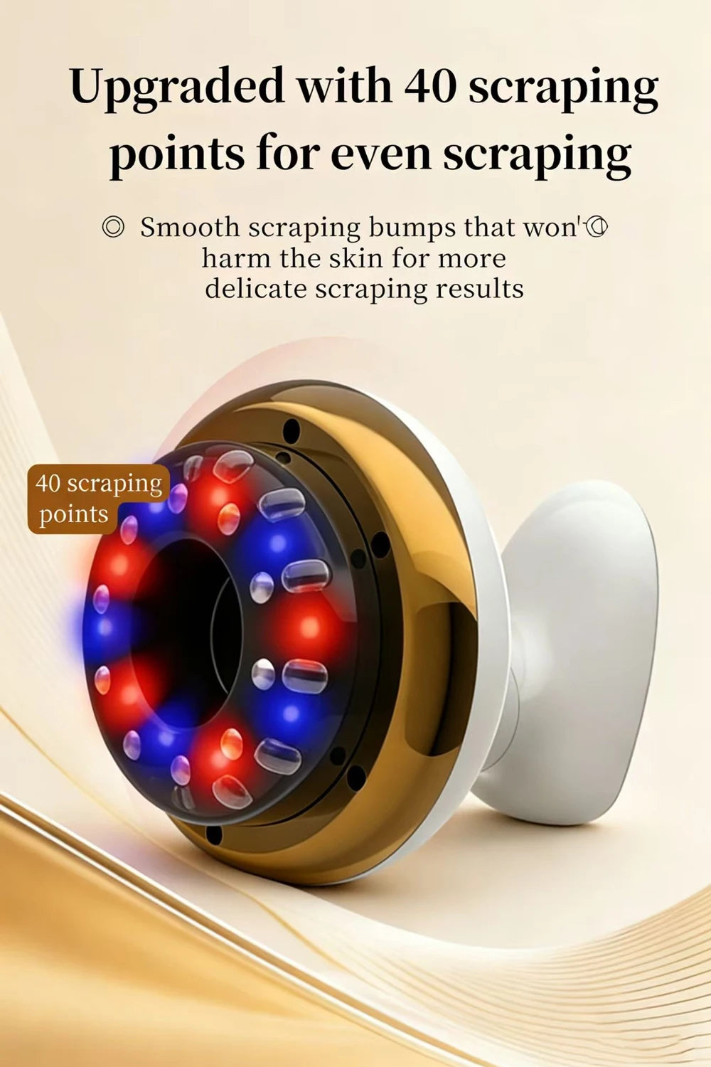Electric Scraping Massage Cupping Massager Suction Cup Heating Suction Cup Heating Anti-Cellulite Beauty Device Cupping Device