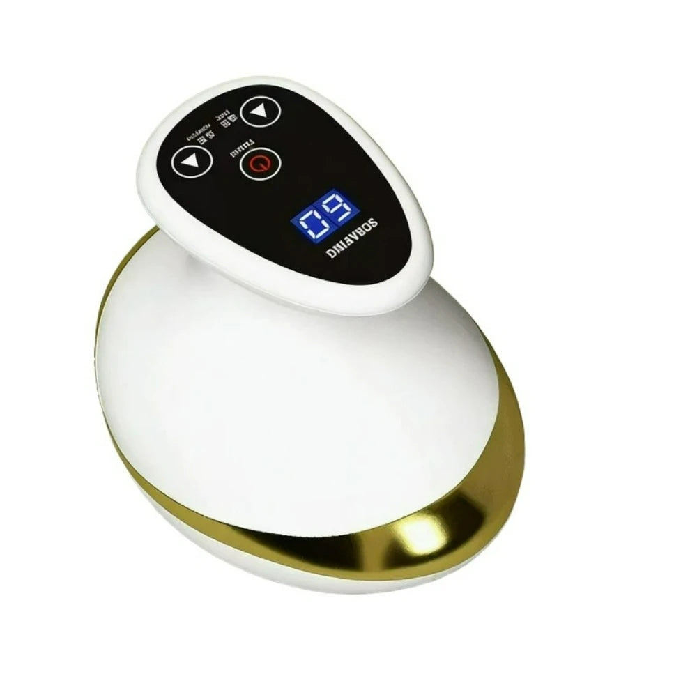 Electric Scraping Massage Cupping Massager Suction Cup Heating Suction Cup Heating Anti-Cellulite Beauty Device Cupping Device