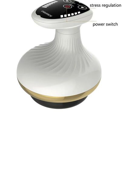 Electric Scraping Massage Cupping Massager Suction Cup Heating Suction Cup Heating Anti-Cellulite Beauty Device Cupping Device