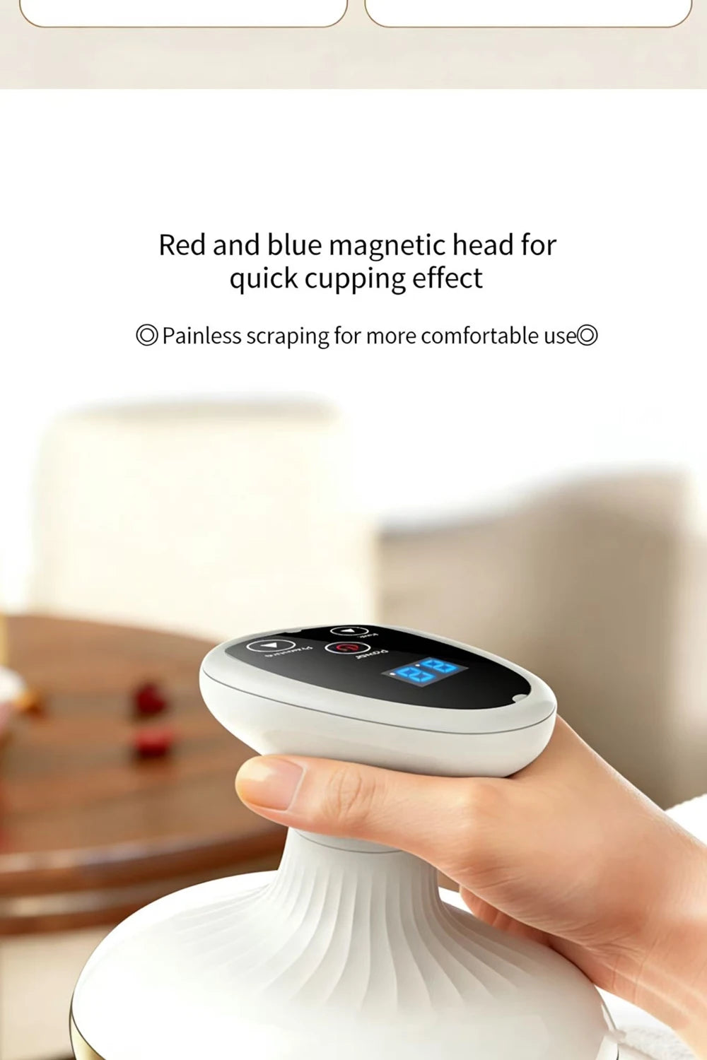 Electric Scraping Massage Cupping Massager Suction Cup Heating Suction Cup Heating Anti-Cellulite Beauty Device Cupping Device