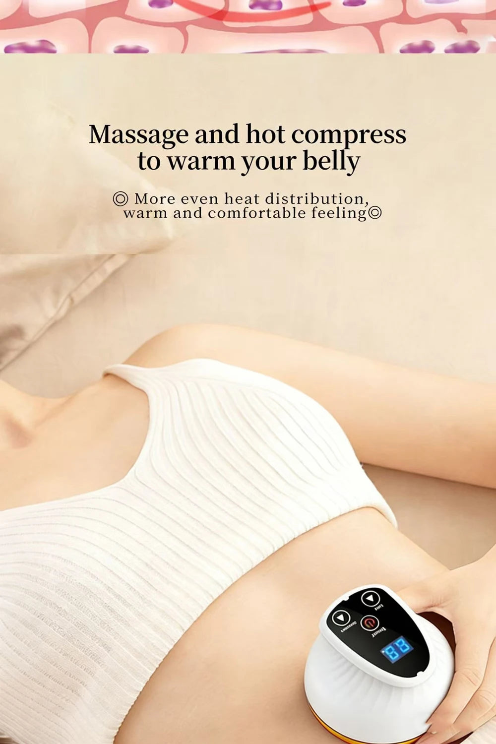Electric Scraping Massage Cupping Massager Suction Cup Heating Suction Cup Heating Anti-Cellulite Beauty Device Cupping Device