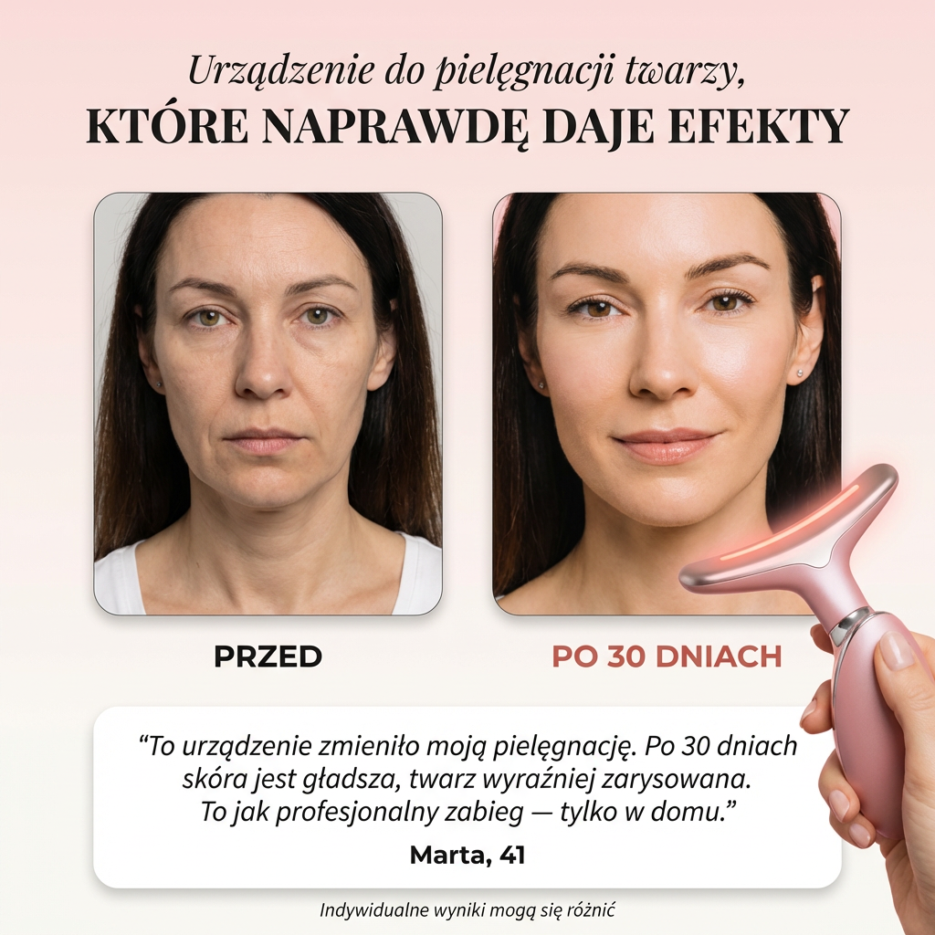 Masażer wyszczuplający twarz