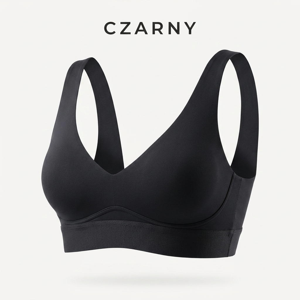 Żelowy Biustonosz Push-Up Bezszwowy Skinva