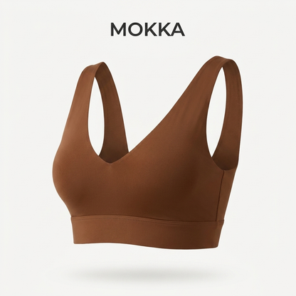 Żelowy Biustonosz Push-Up Bezszwowy Skinva