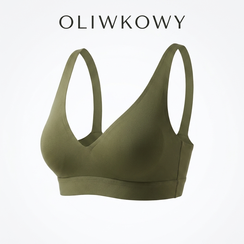 Żelowy Biustonosz Push-Up Bezszwowy Skinva